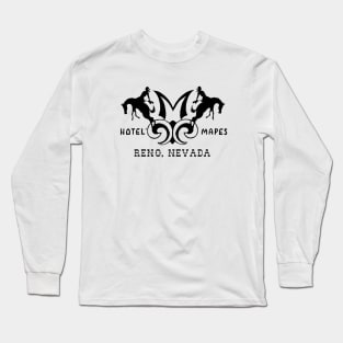 HOTEL MAPES RENO ORIGINAL LOGO Long Sleeve T-Shirt